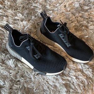 Men’s Nmd R1 Black Grey Three